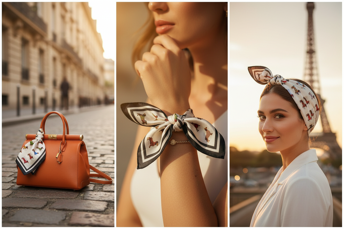 Sommer-Styling: So trägst du Foulards & Taschen in der heißen Jahreszeit