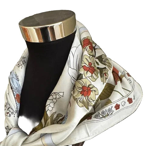 Foulard Floral Lindgrün | LINETA