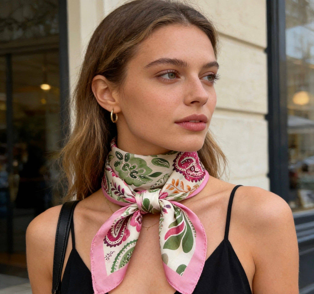 Foulard Bandana Rosa