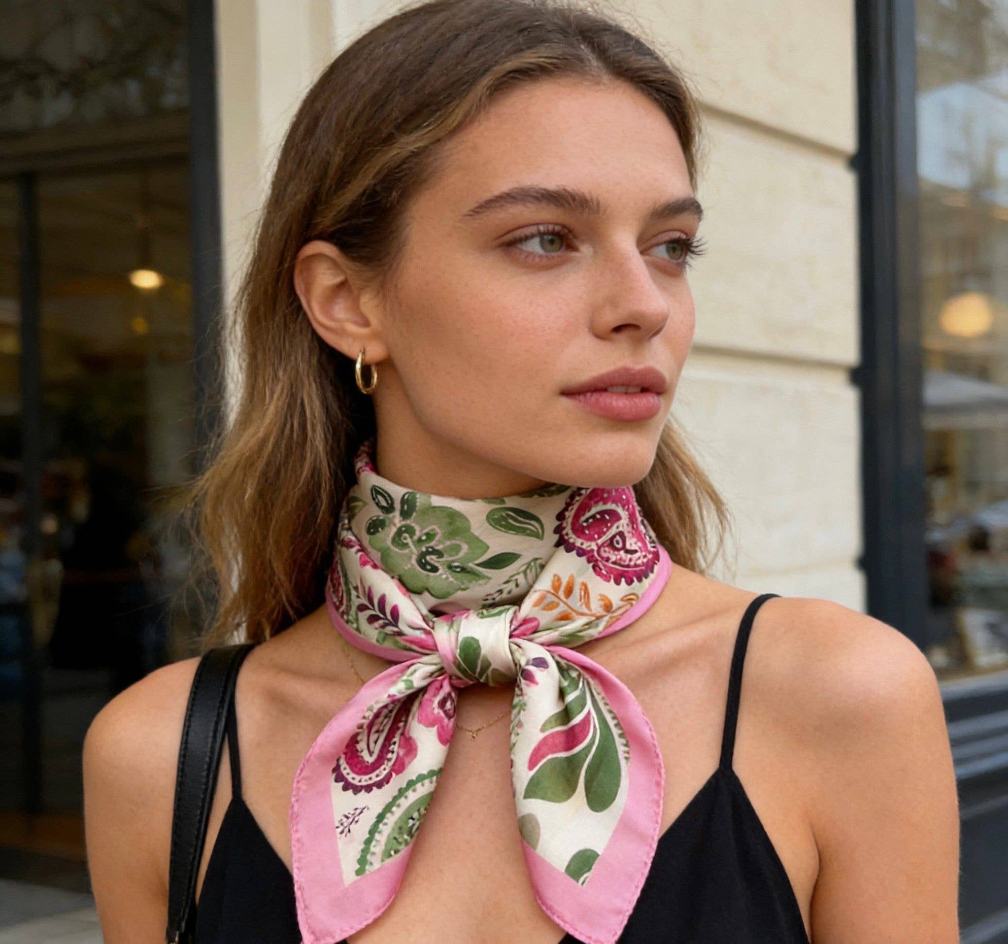 Foulard Bandana Rosa