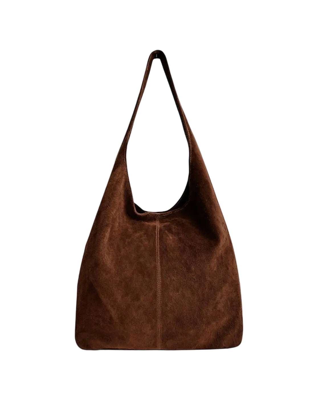 Schultertasche aus Wildleder – Made in Italy