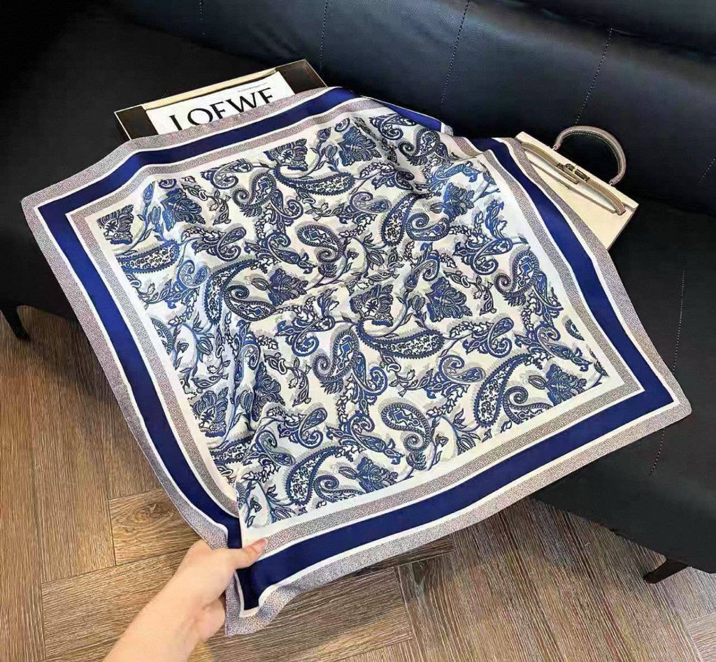 Foulard Bandana blau