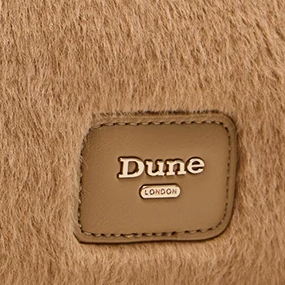 Dune London Shopper in Kunstfell-Optik mit separatem Etui