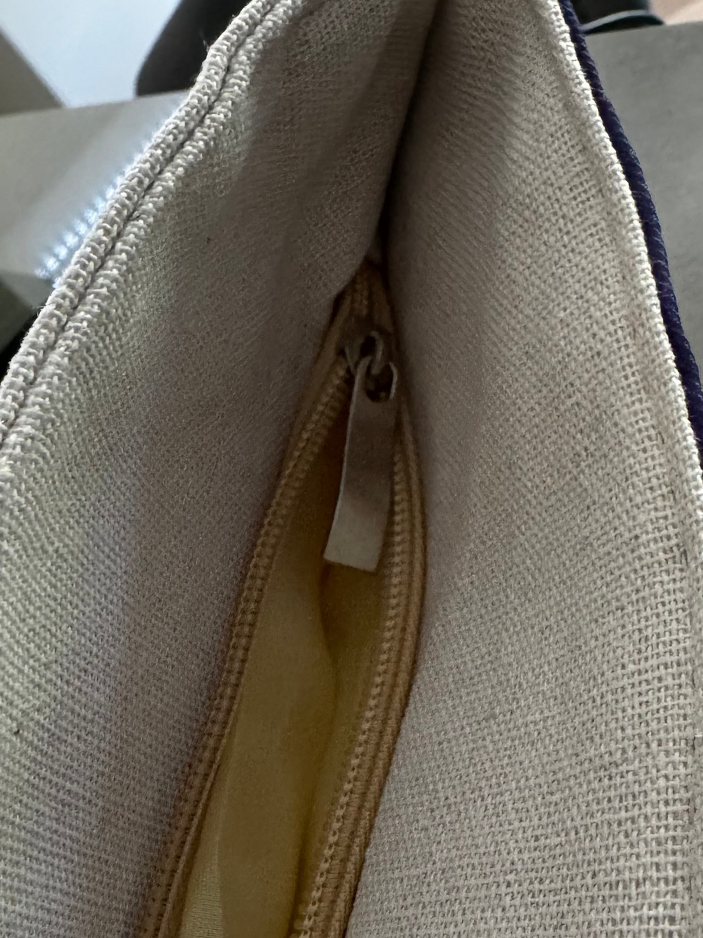 Beach bag XL Hibiscus with zipper