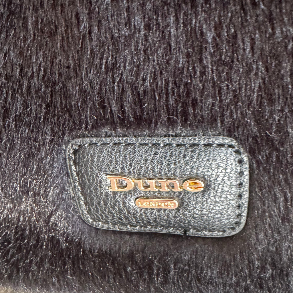 Dune London Shopper in Kunstfell-Optik mit separatem Etui