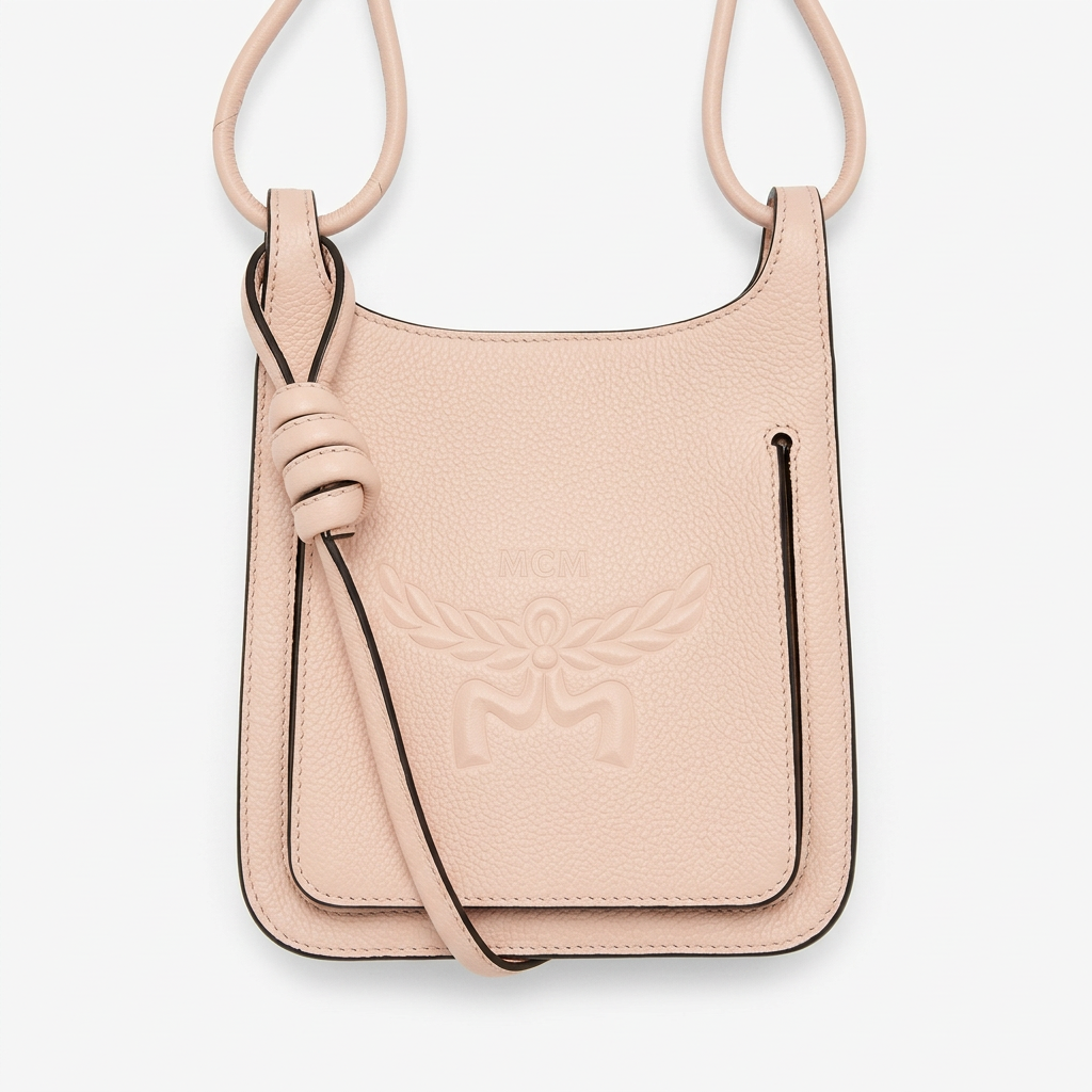 MCM Mini Himmel Umhängetasche rosa Crossbody