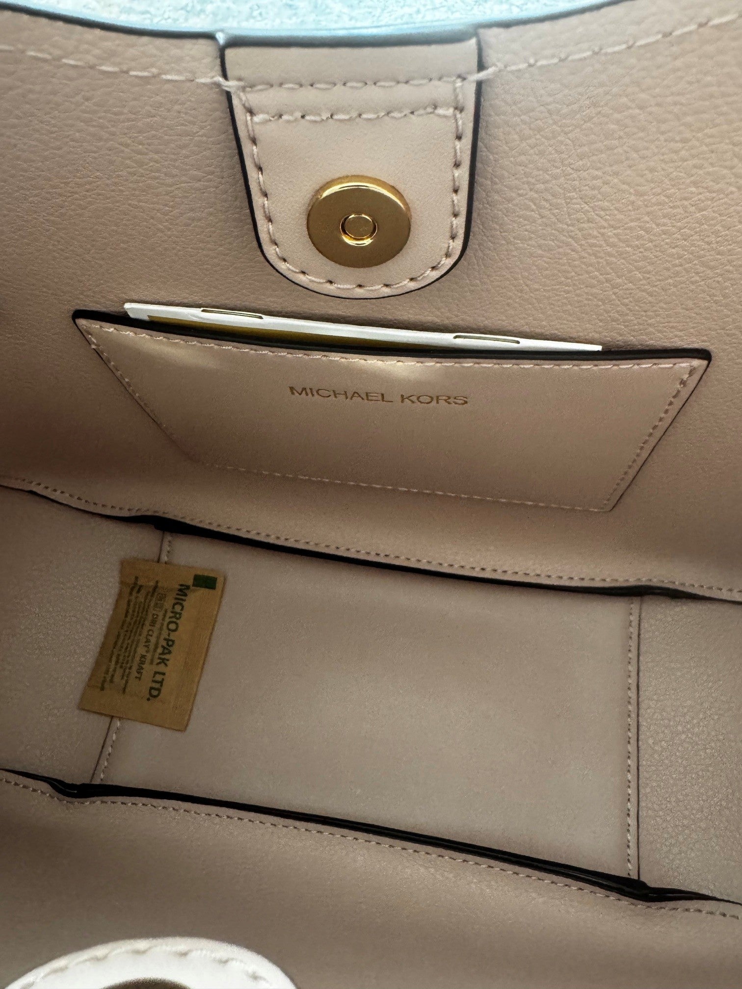 Michael Kors Birch Medium Messenger Bag Rosa