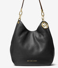Michael Kors Lillie Large Chain Shoulder Tote Black