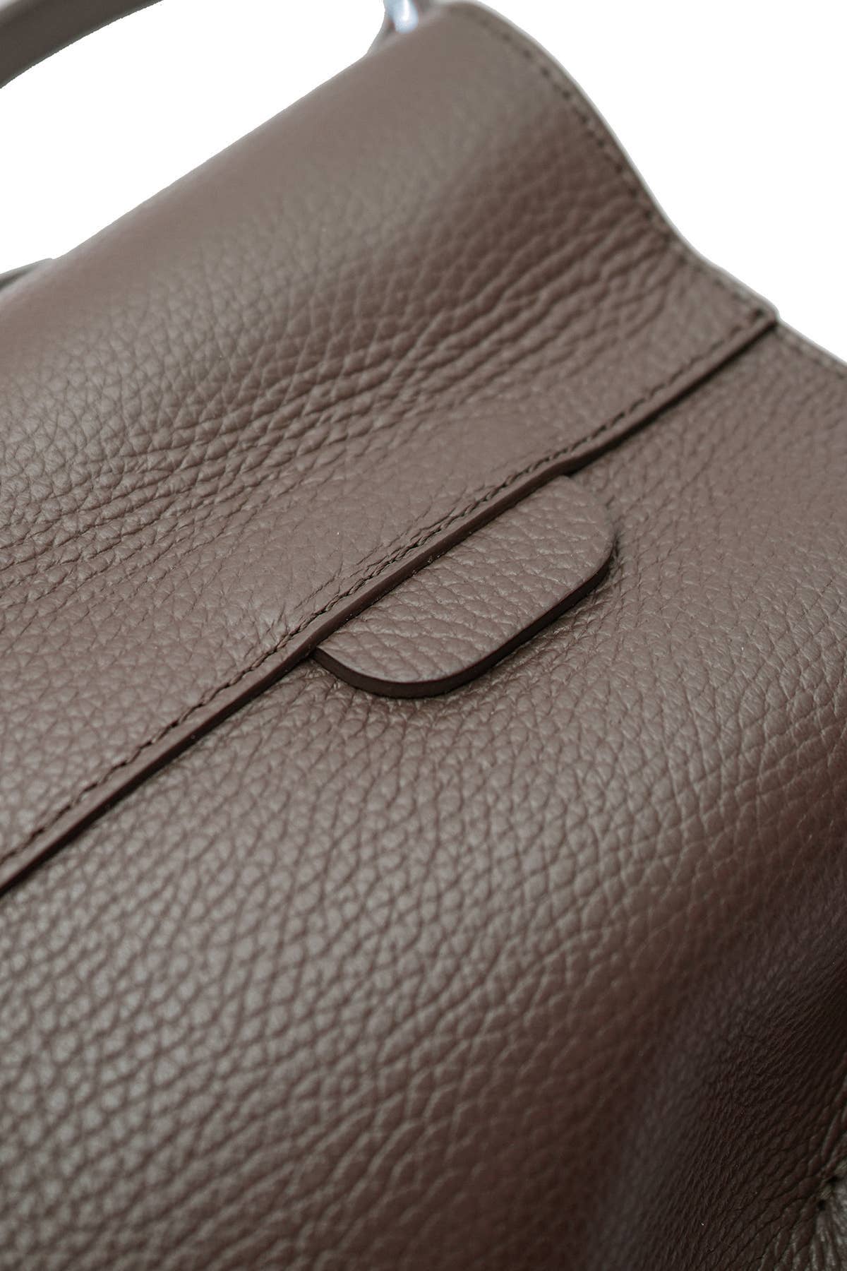 LILWENN Handtasche Schokolade – Elegante Damen Henkeltasche aus Echtleder
