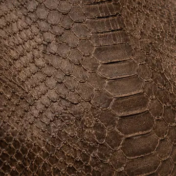 LOLA Leder Handtasche Python-Prägung – Elegante Damen Crossbody Bag
