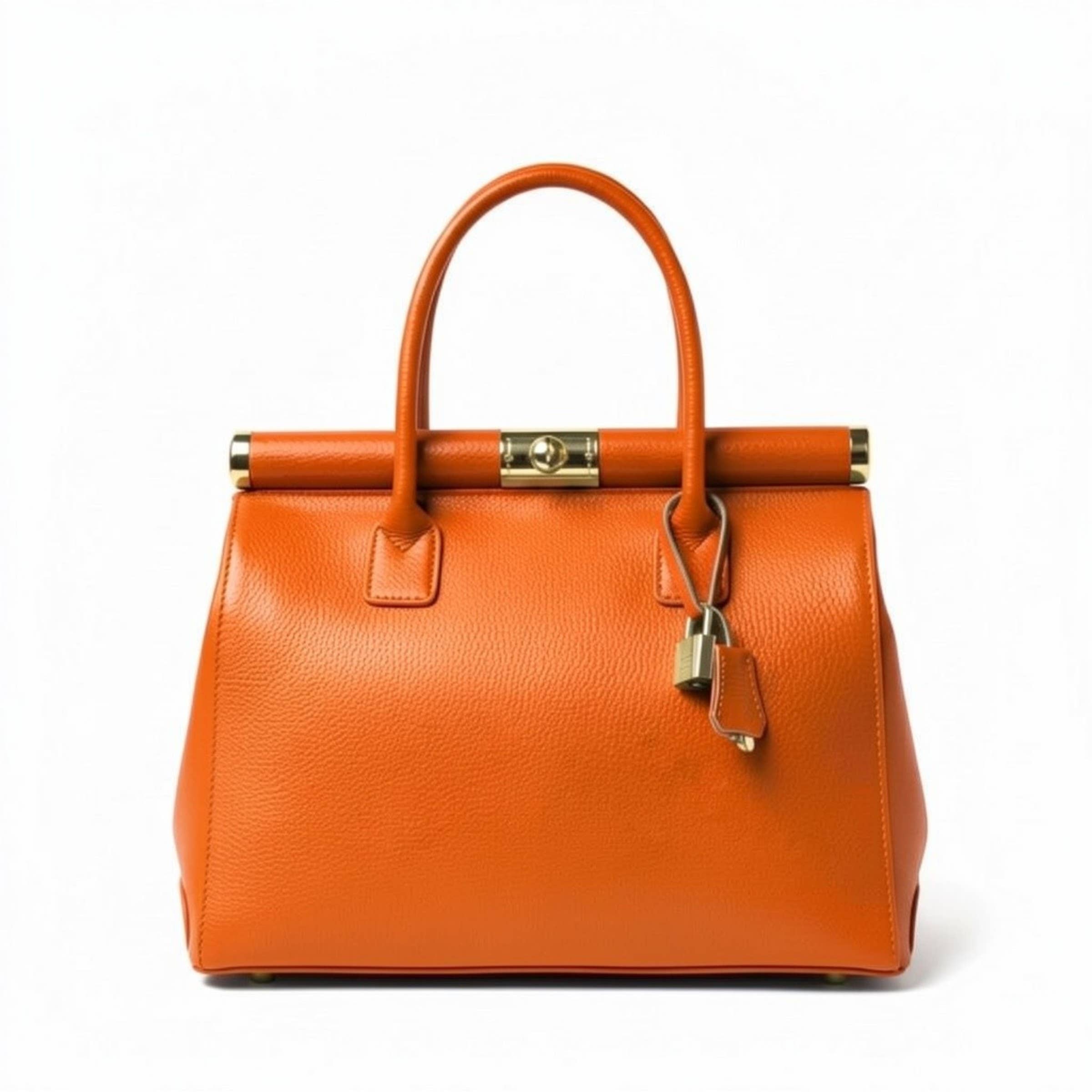 Ledertasche NORA Orange