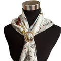 Foulard Floral Lindgrün | LINETA